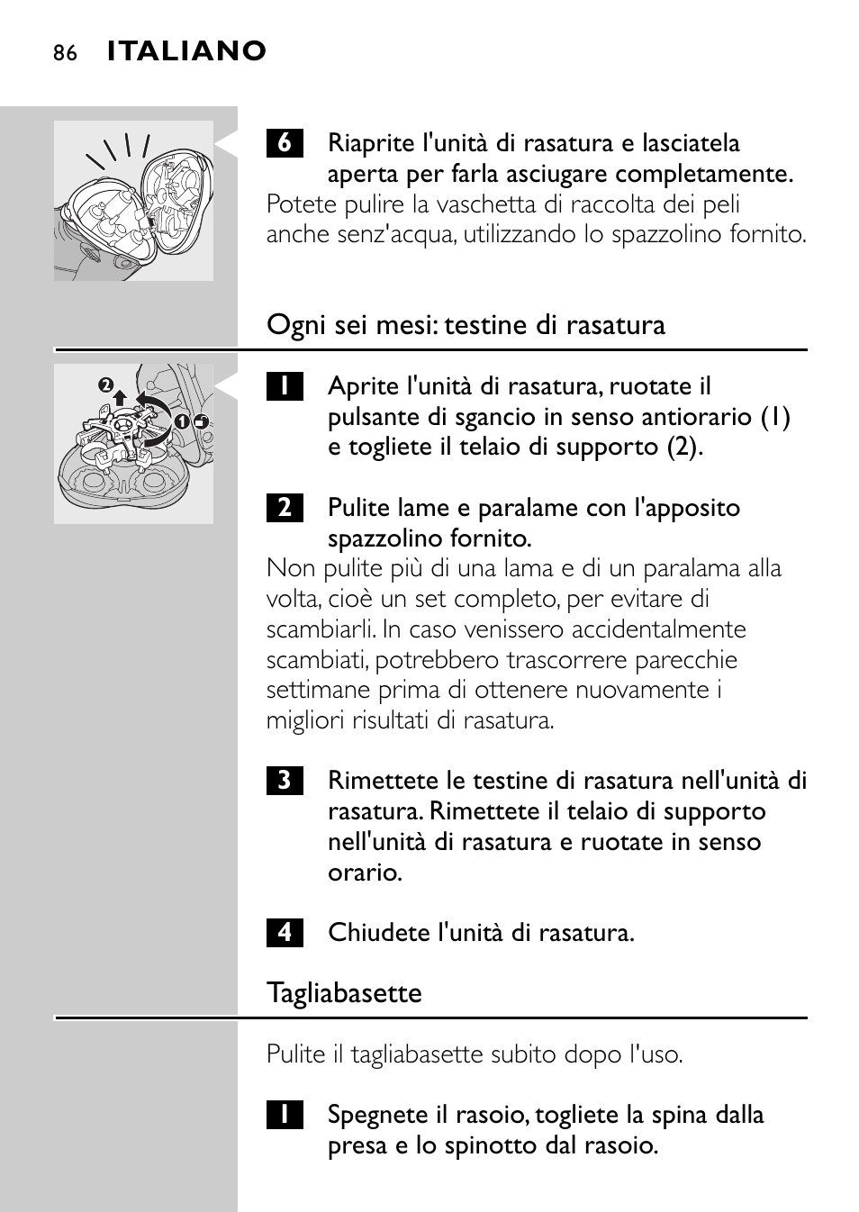 Philips Rasoir électrique User Manual | Page 84 / 120