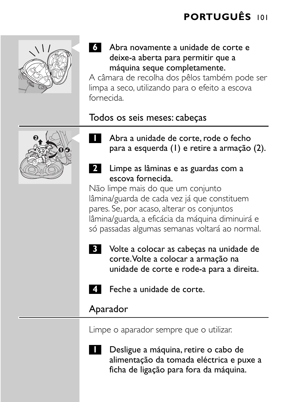 Philips Rasoir électrique User Manual | Page 99 / 120