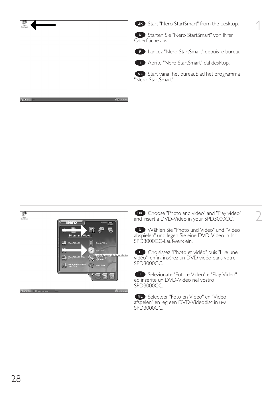 Philips Graveur portable User Manual | Page 28 / 132