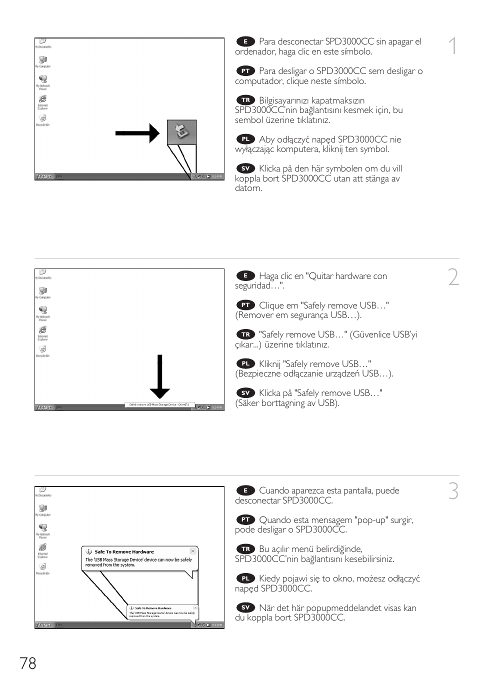 Philips Graveur portable User Manual | Page 78 / 132