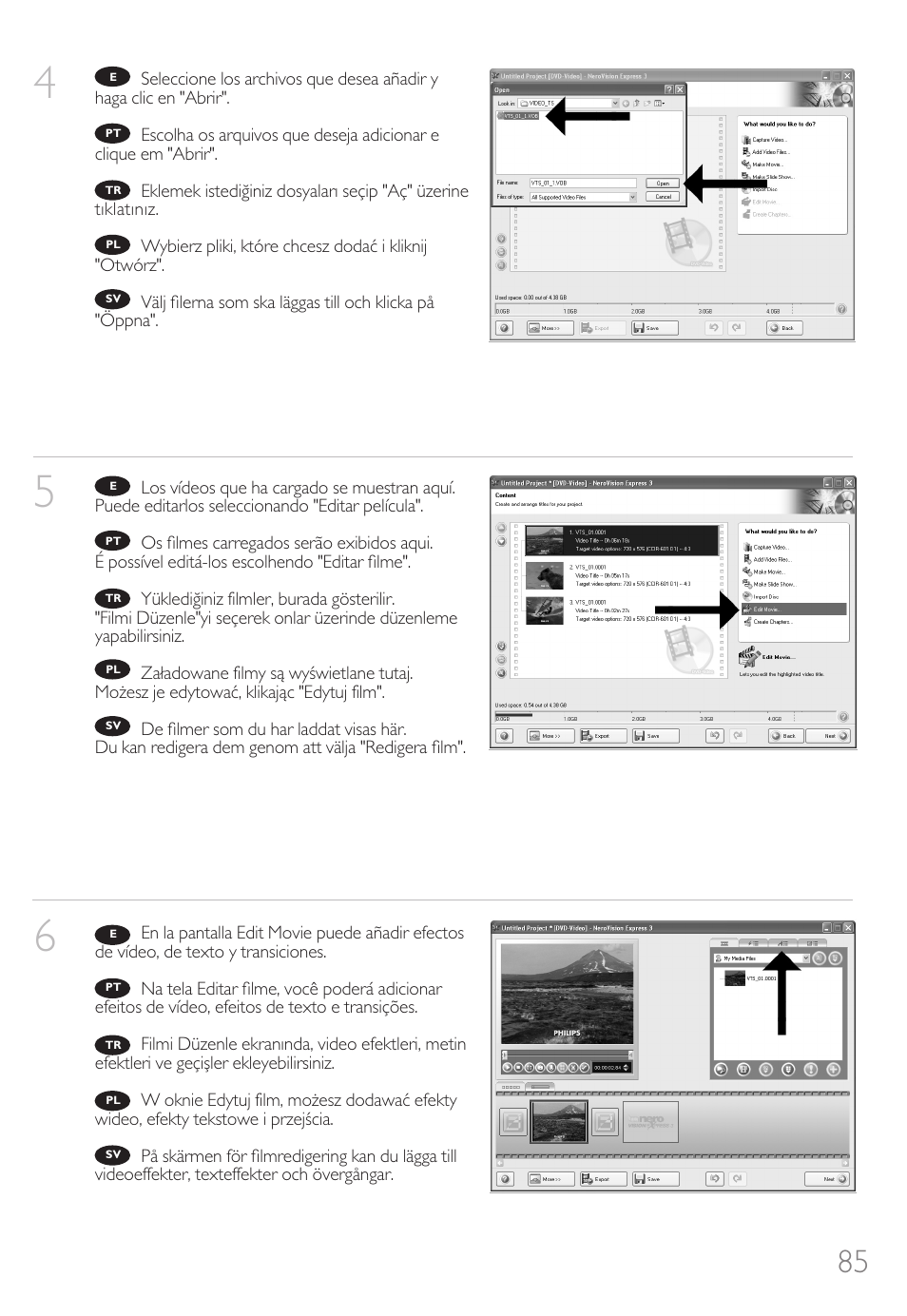 Philips Graveur portable User Manual | Page 85 / 132