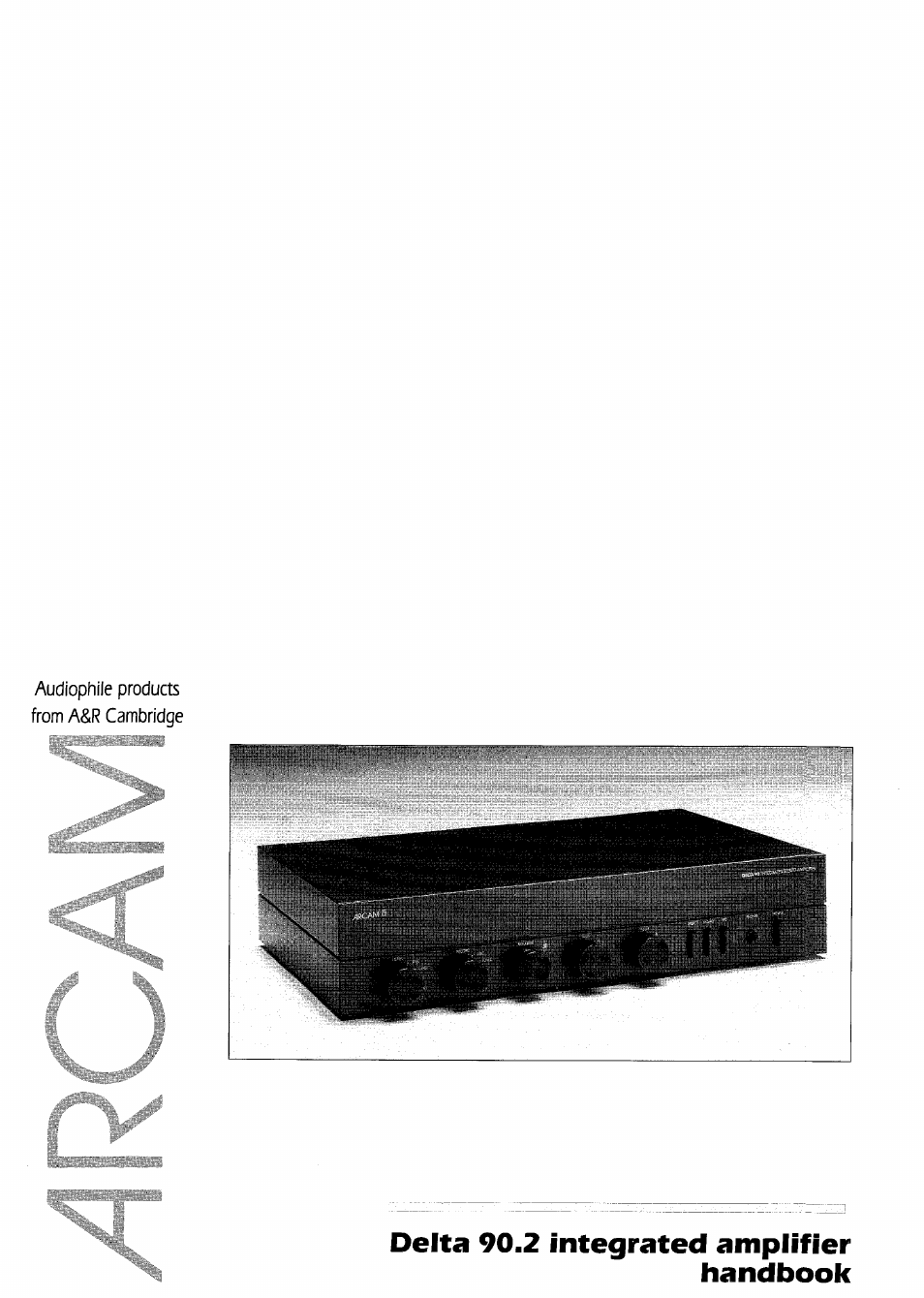 Arcam Delta 90.2 User Manual | 11 pages