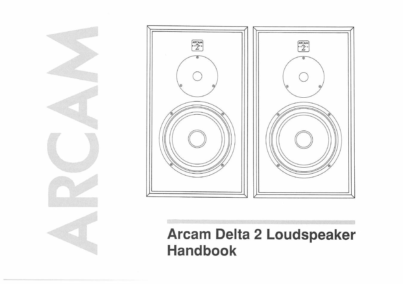 Arcam Delta 2 User Manual | 4 pages