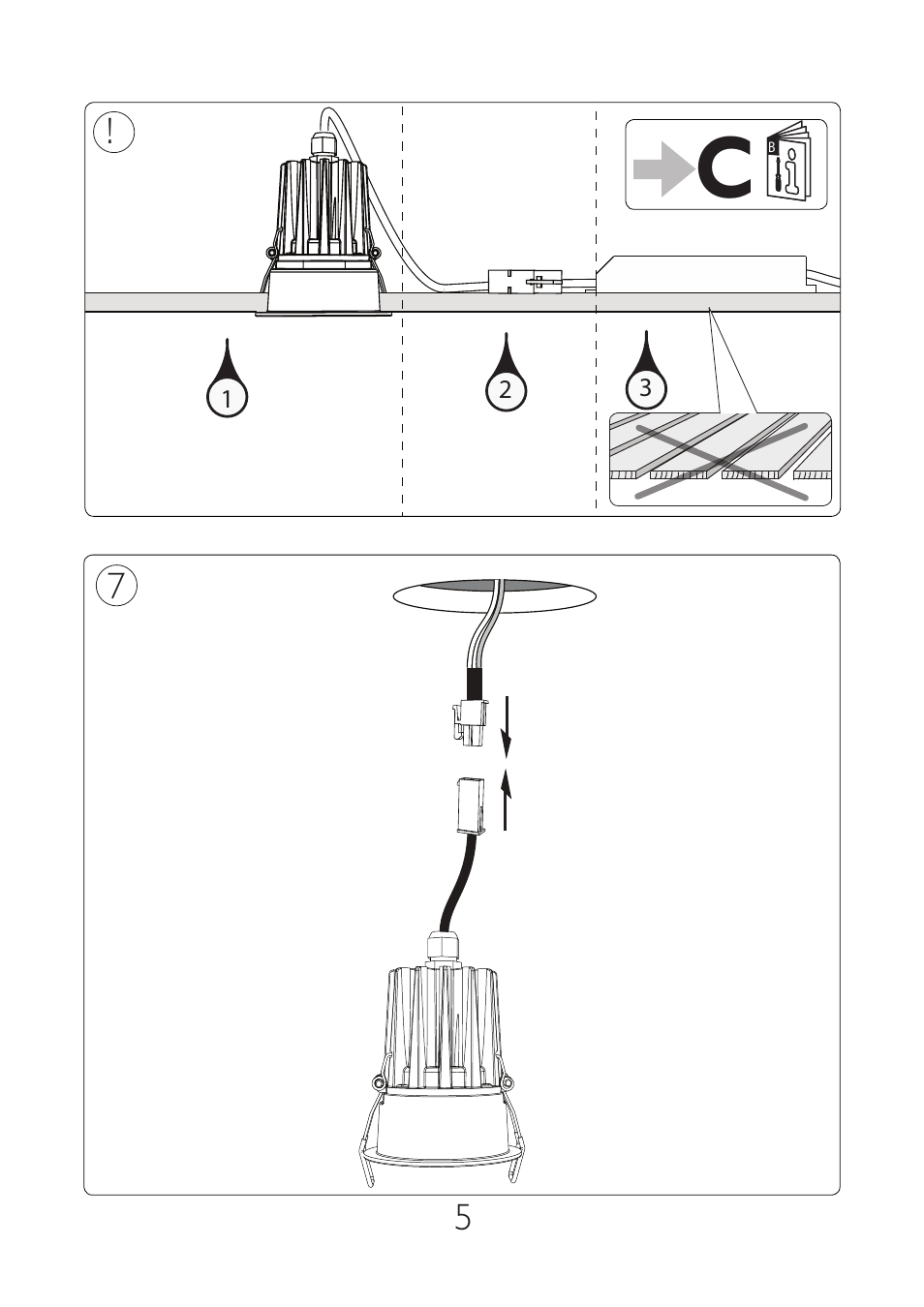 Philips InStyle Spot à encastrer User Manual | Page 5 / 8