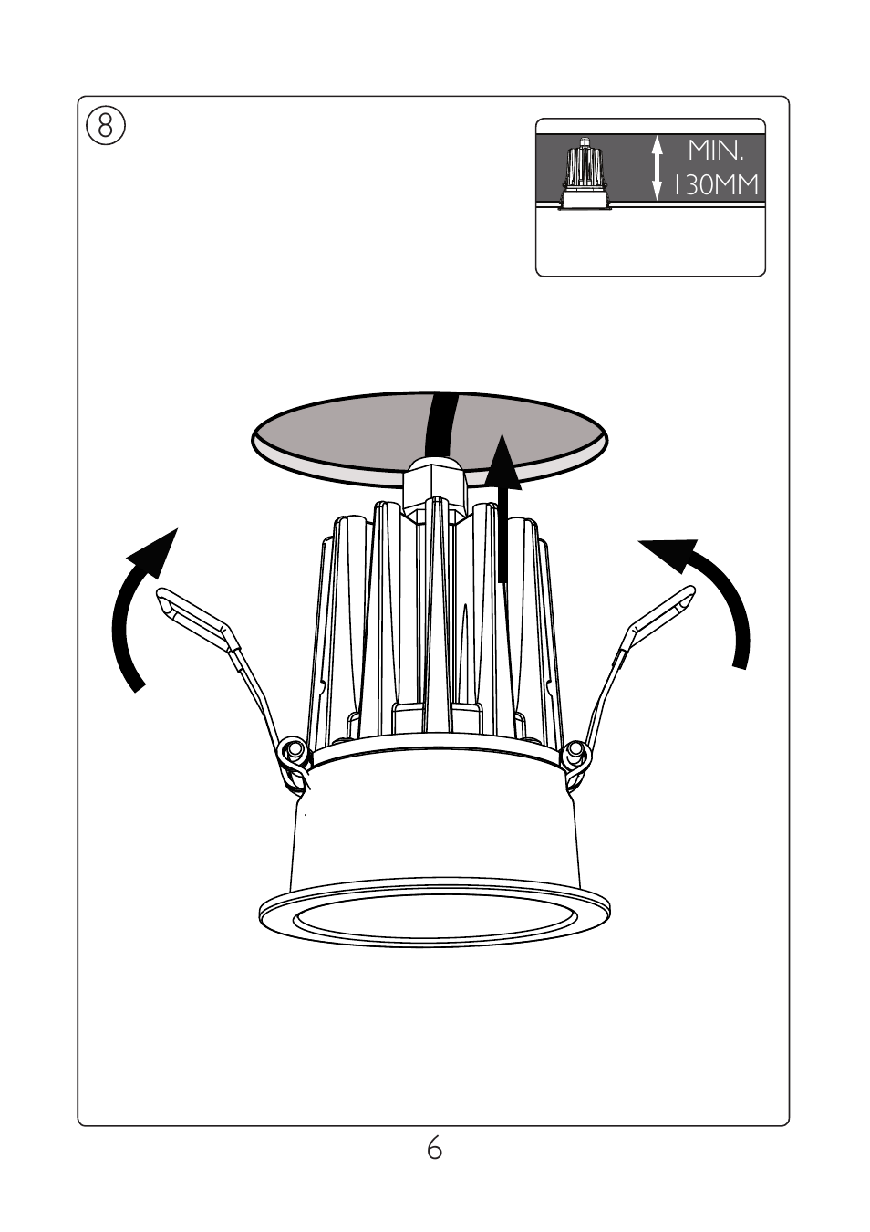 Philips InStyle Spot à encastrer User Manual | Page 6 / 8