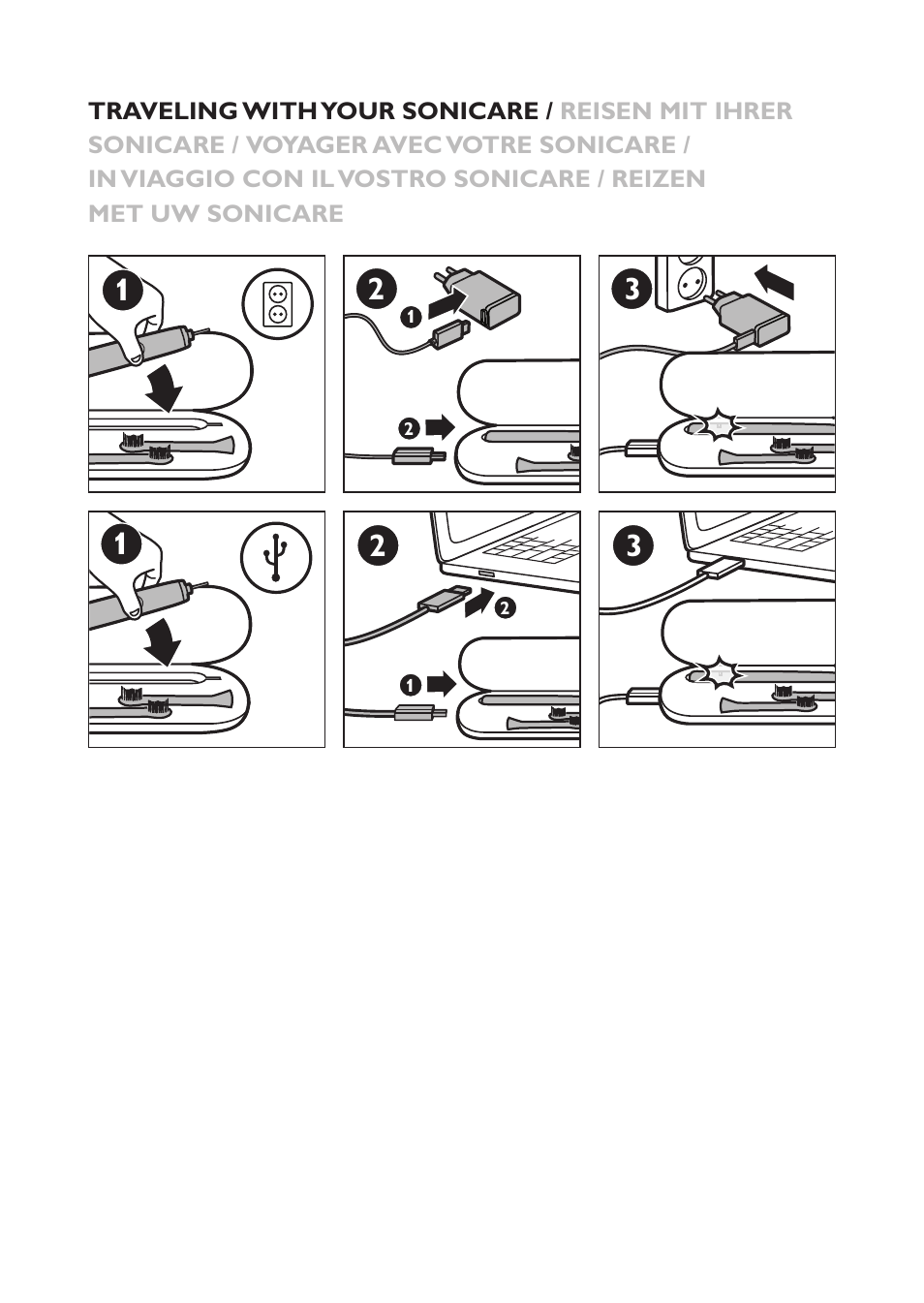 Philips Sonicare DiamondClean Brosse à dents sonique rechargeable User Manual | Page 5 / 6