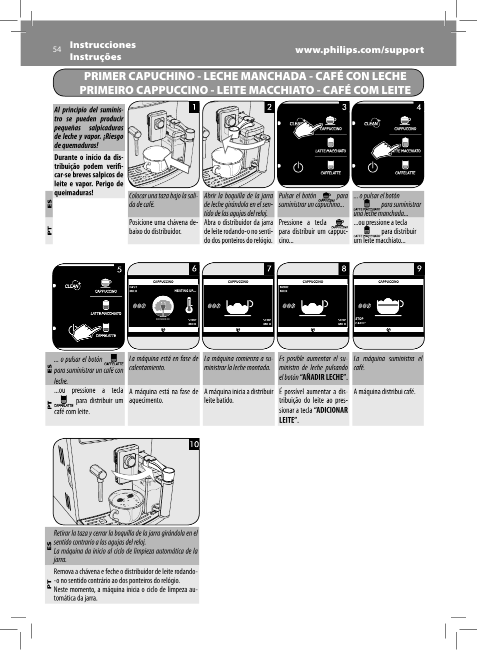 Philips Saeco Xelsis Evo Machine espresso Super Automatique User Manual | Page 54 / 68