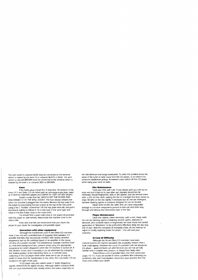 Arcam Delta 70.2 User Manual | Page 3 / 12