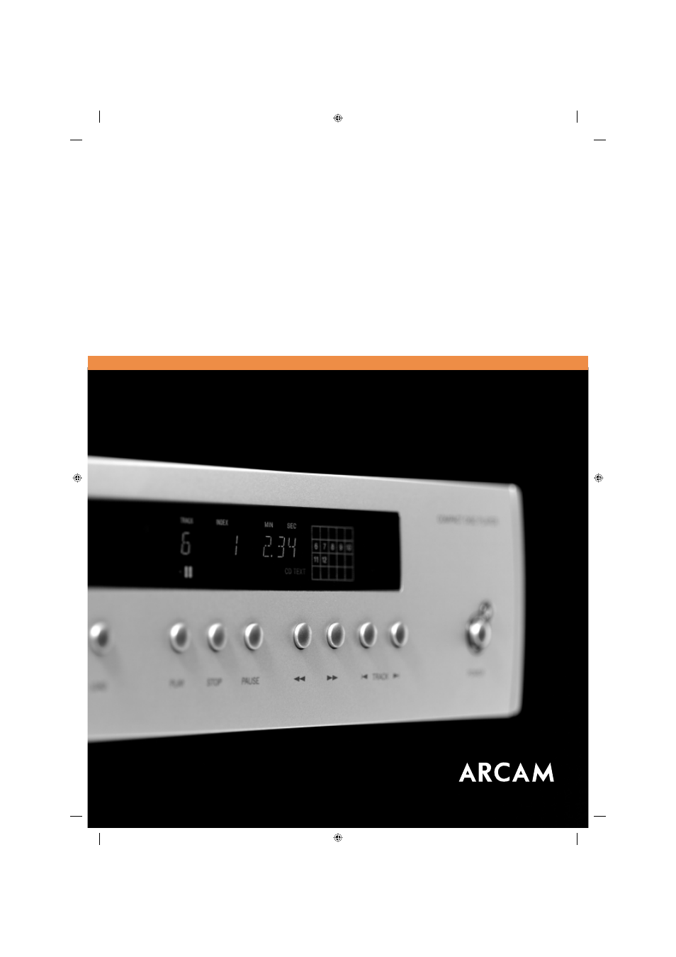 Arcam CD62 User Manual | 8 pages