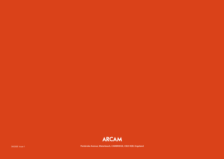 Arcam HANDBOOK Blu-ray Disc player BDP300 User Manual | Page 206 / 206