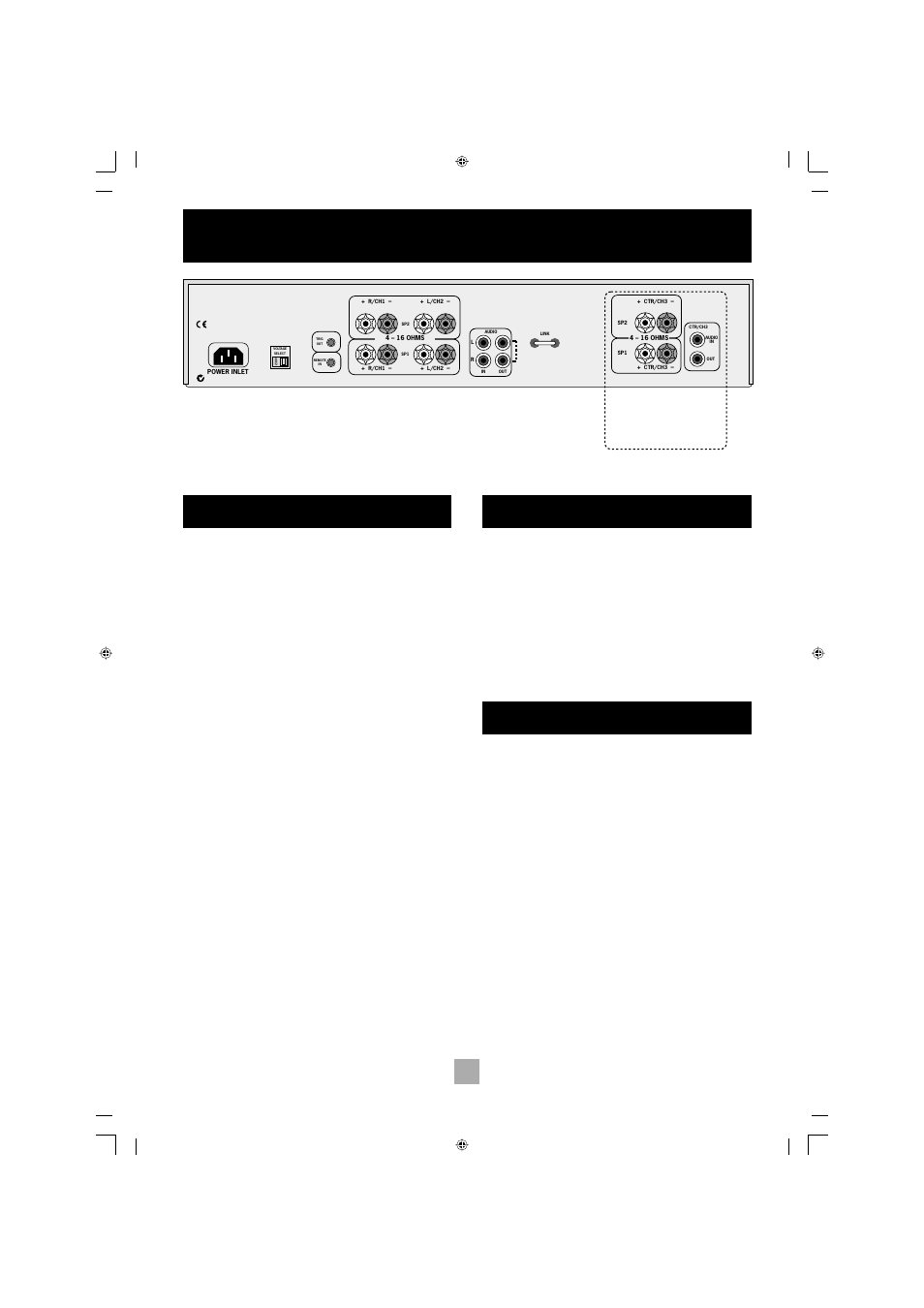 Installation: p35 power amplifi er, Connecting to other equipment, Remote switching | Three channel option | Arcam Integrated Amplifier User Manual | Page 11 / 16