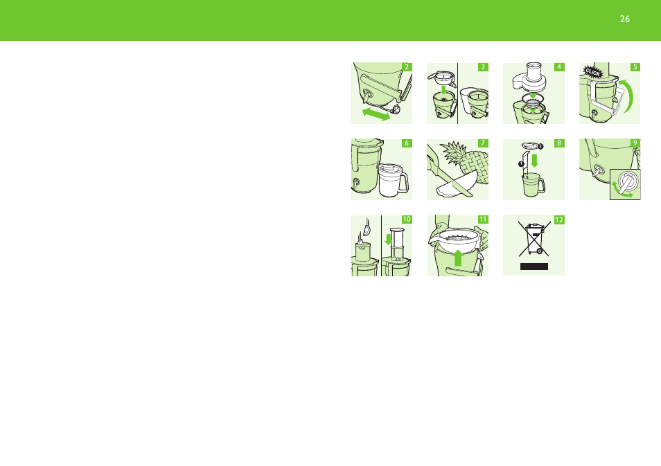 Philips Robust Collection Centrifugeuse User Manual | Page 26 / 28