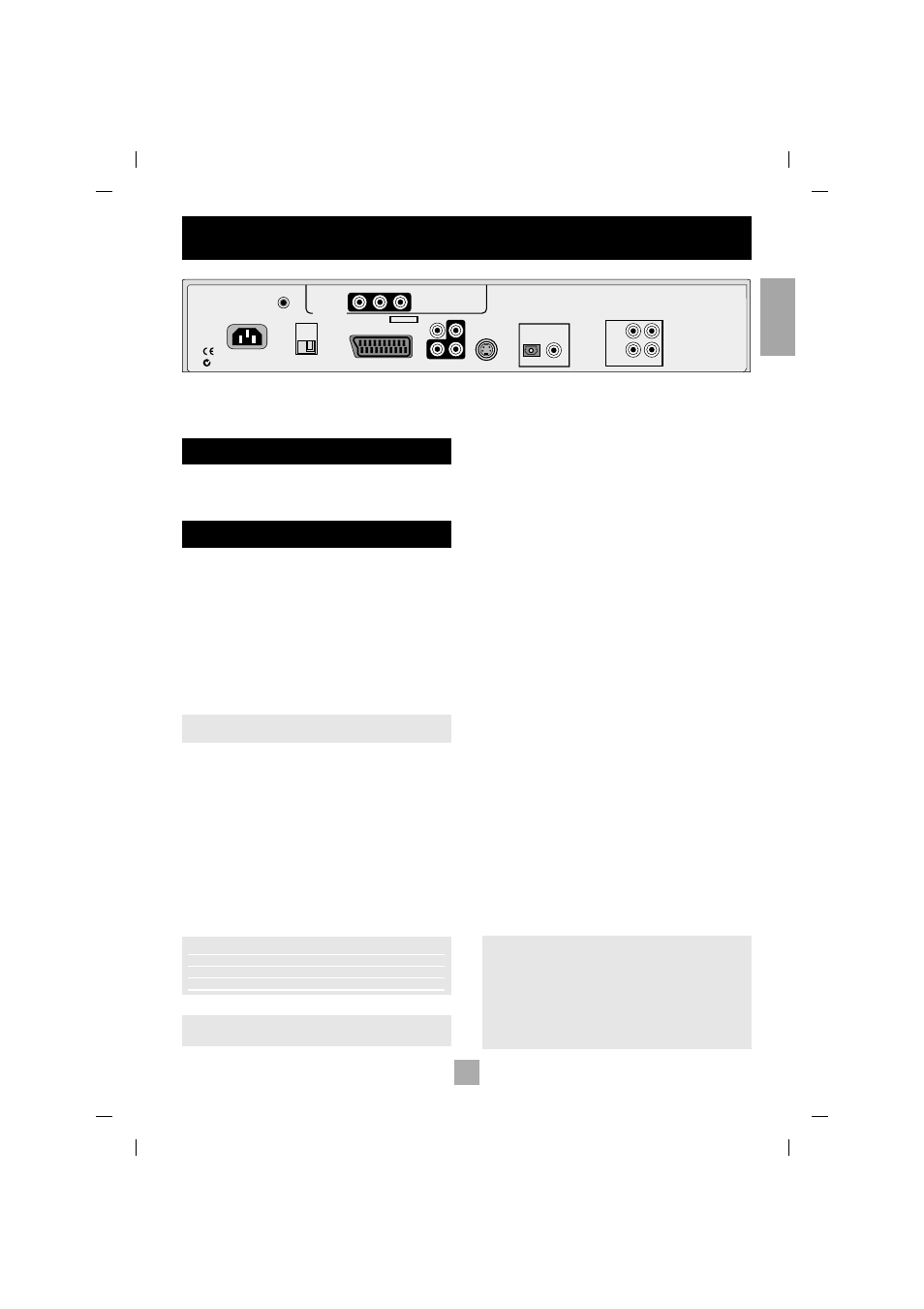 Installation, Positioning the unit, Connecting outputs: video | Arcam DV27 User Manual | Page 5 / 56