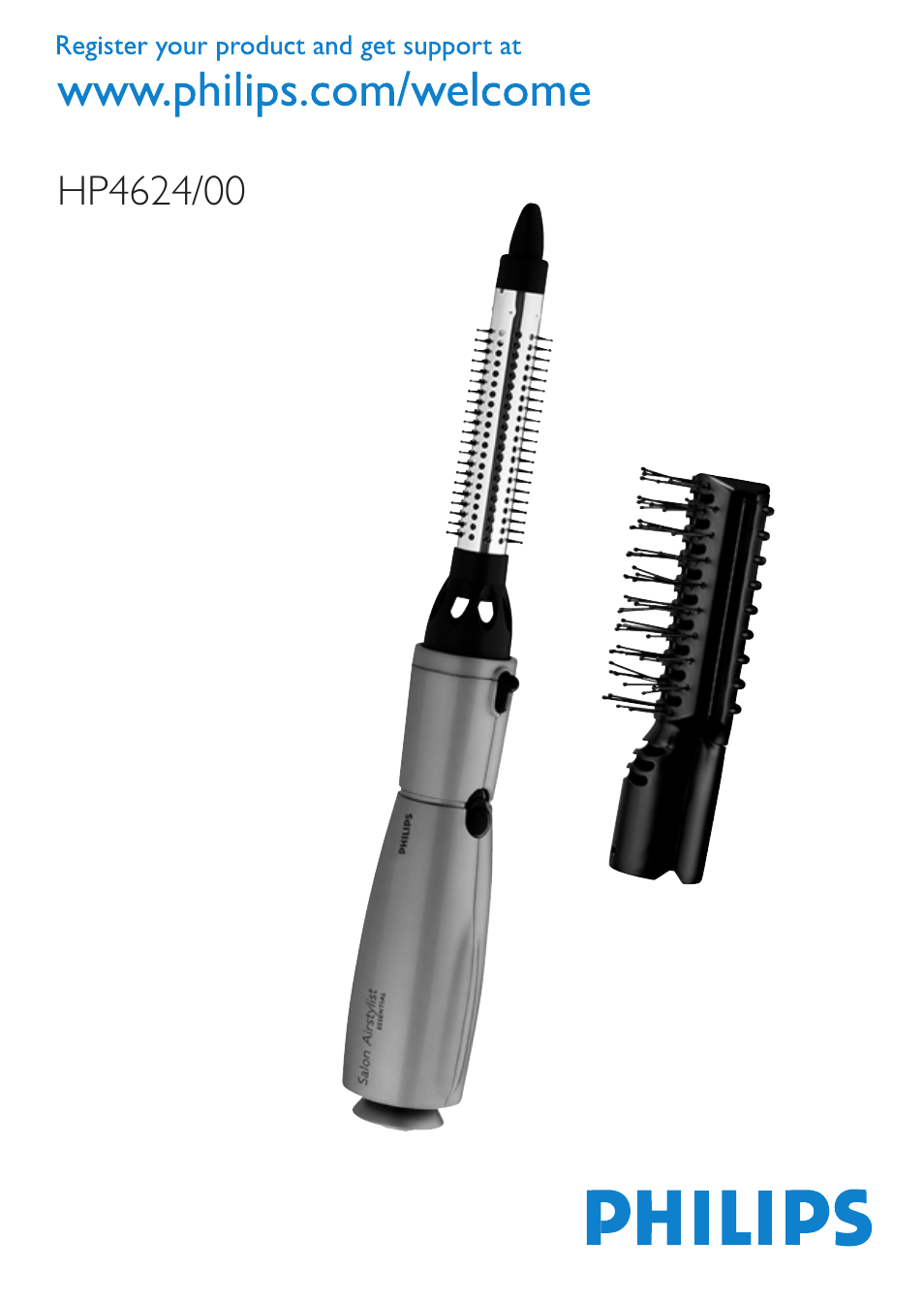 Philips Salon Airstylist Essential Brosse soufflante User Manual | 100 pages