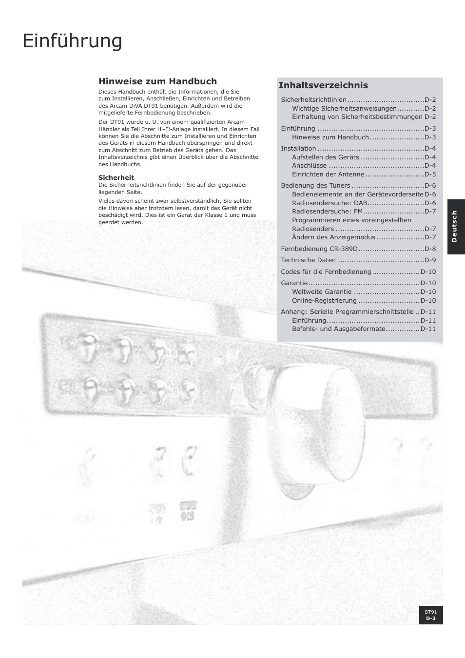 Arcam DT91 User Manual | Page 31 / 52