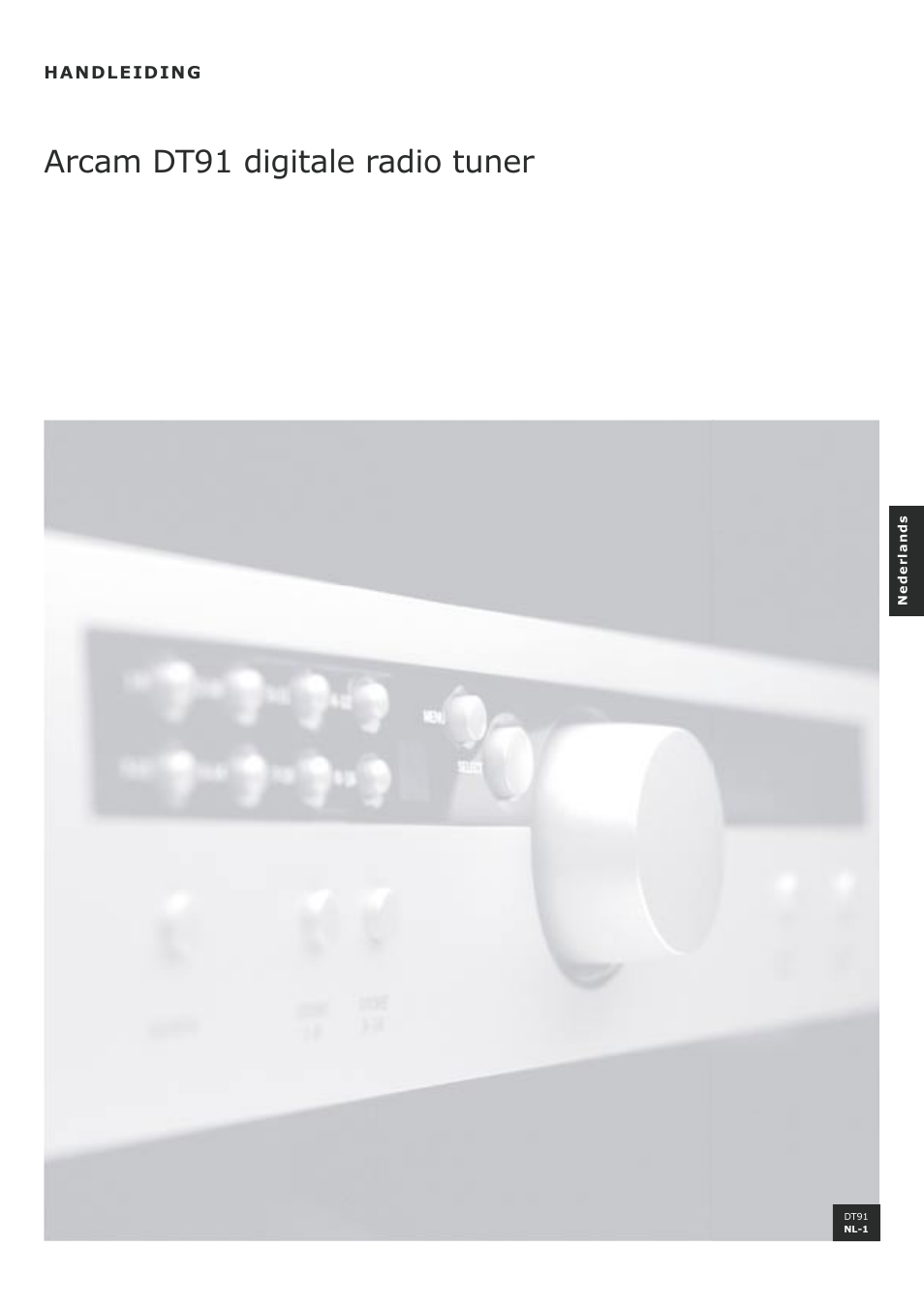 Arcam dt91 digitale radio tuner | Arcam DT91 User Manual | Page 41 / 52