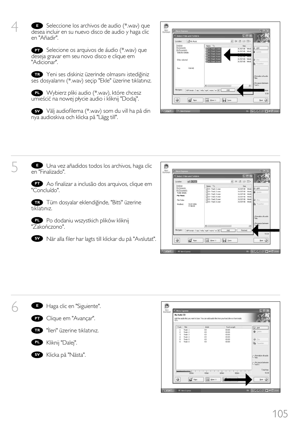 Philips Lecteur interne User Manual | Page 105 / 116