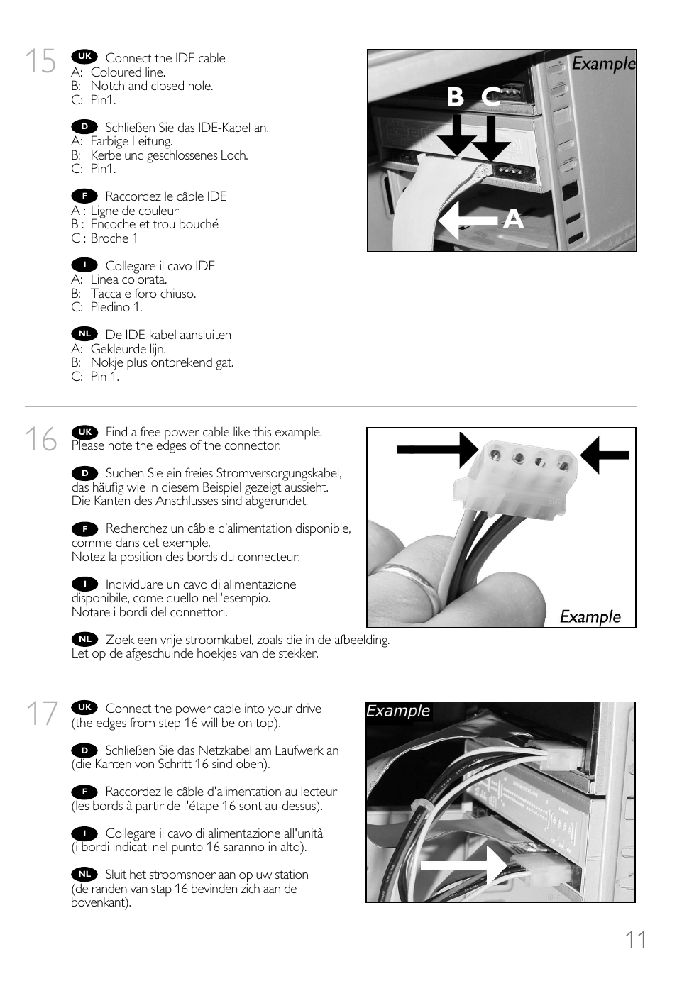 Philips Lecteur interne User Manual | Page 11 / 116