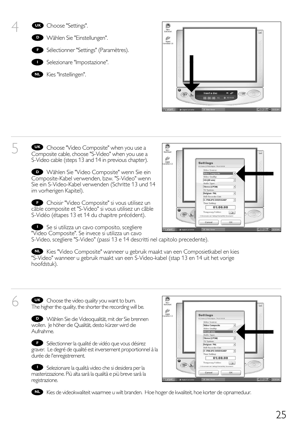 Philips Lecteur interne User Manual | Page 25 / 116