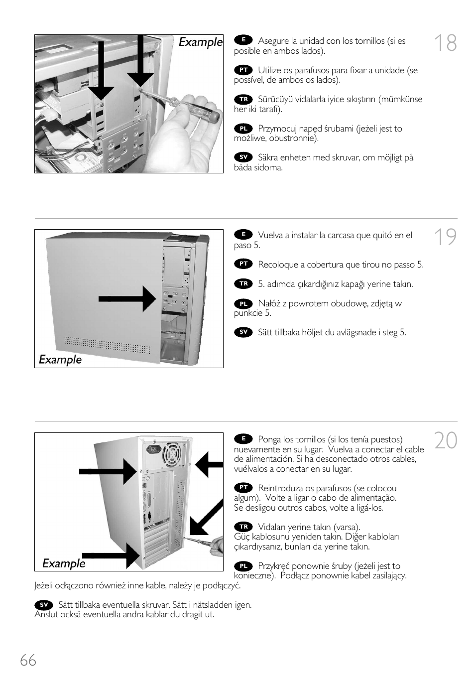 Philips Lecteur interne User Manual | Page 66 / 116