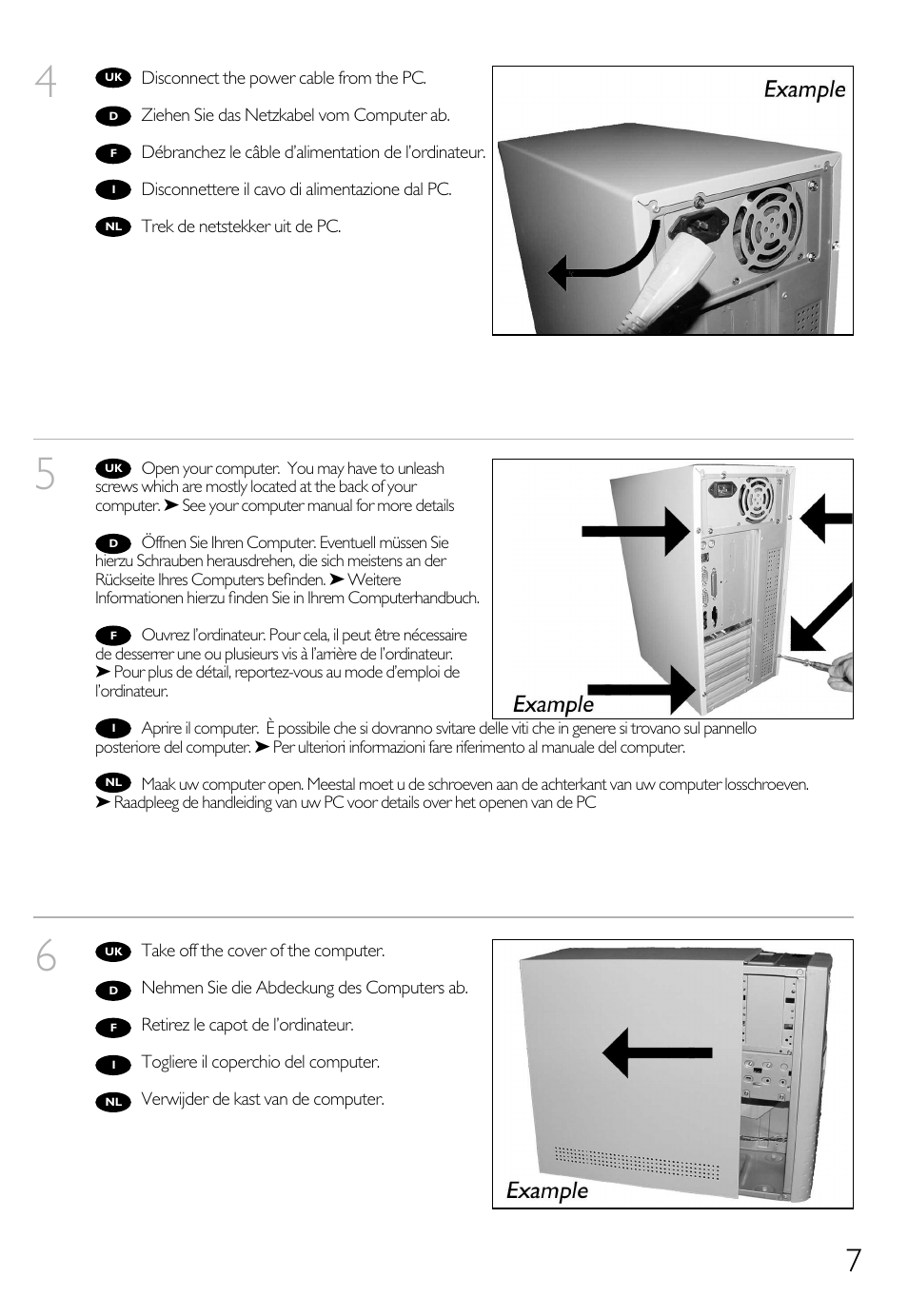 Philips Lecteur interne User Manual | Page 7 / 116