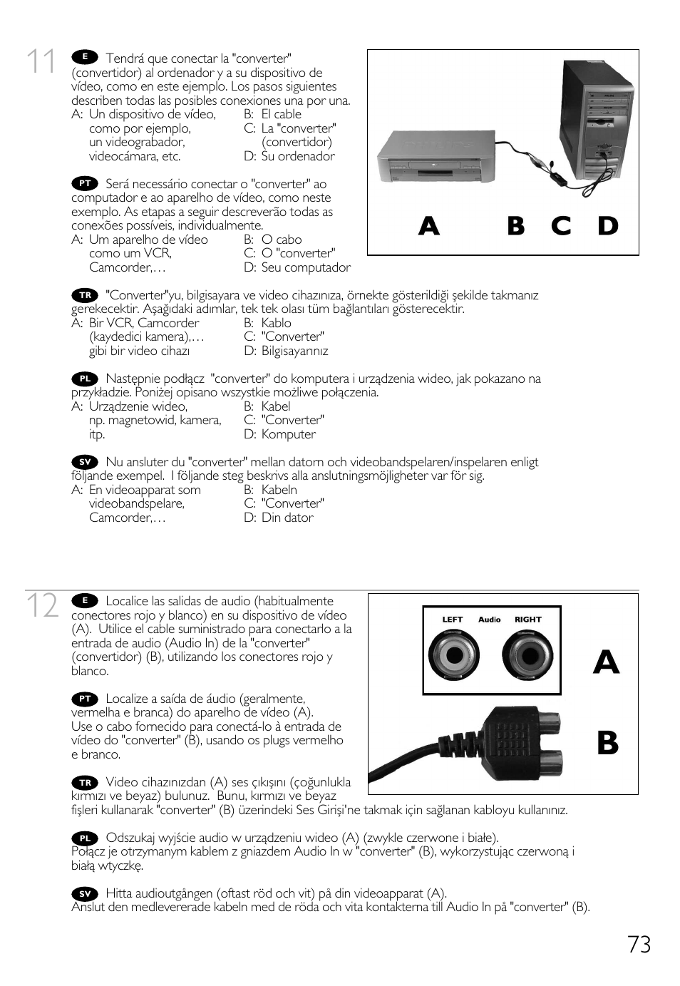 Philips Lecteur interne User Manual | Page 73 / 116