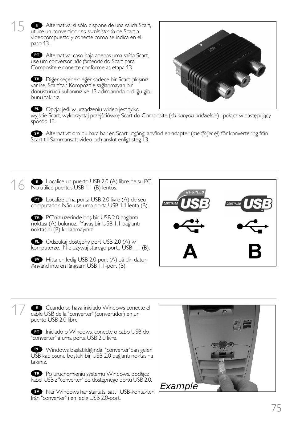 Philips Lecteur interne User Manual | Page 75 / 116