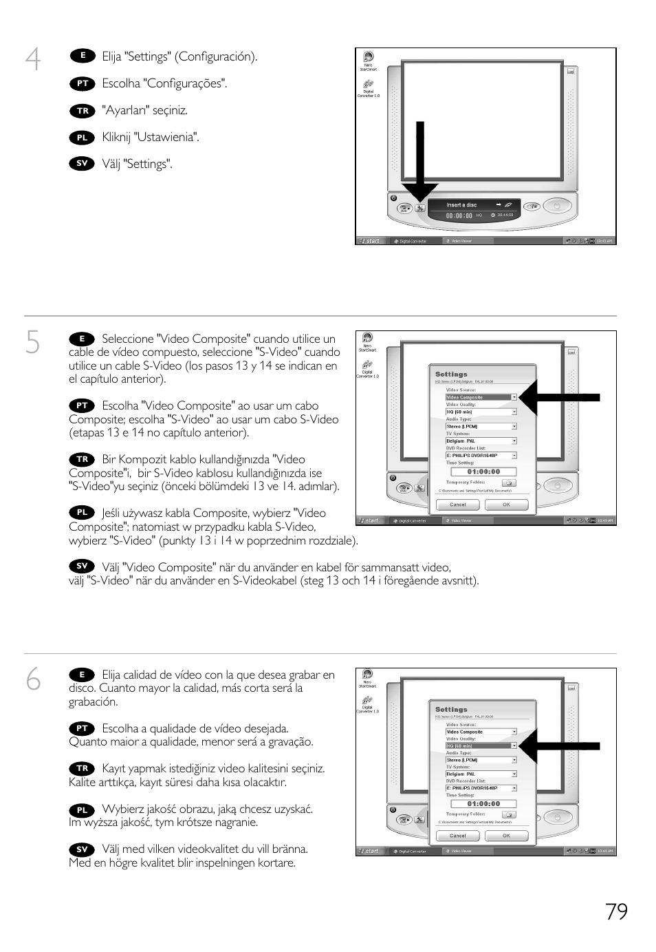 Philips Lecteur interne User Manual | Page 79 / 116