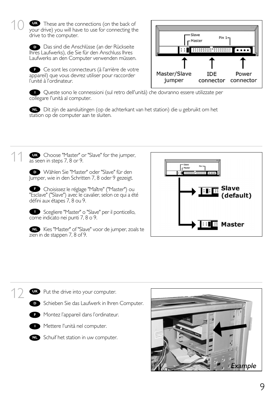 Philips Lecteur interne User Manual | Page 9 / 116