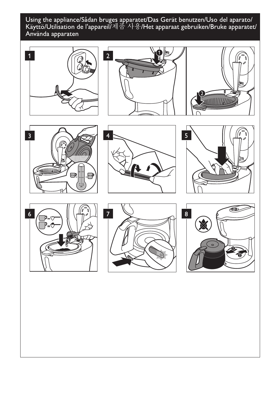 Philips Viva Cafetière User Manual | Page 4 / 52