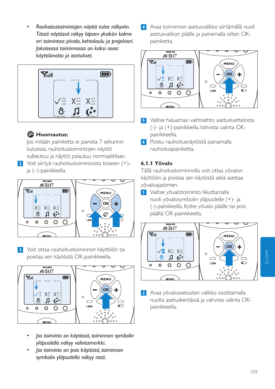 Philips AVENT Écoute-bébé DECT User Manual | Page 159 / 400