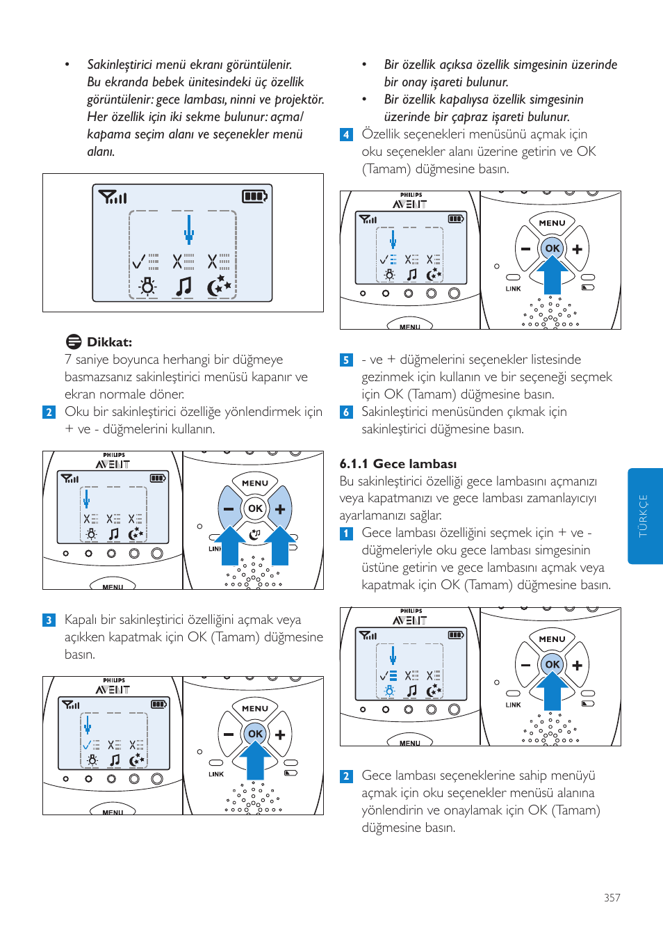 Philips AVENT Écoute-bébé DECT User Manual | Page 357 / 400