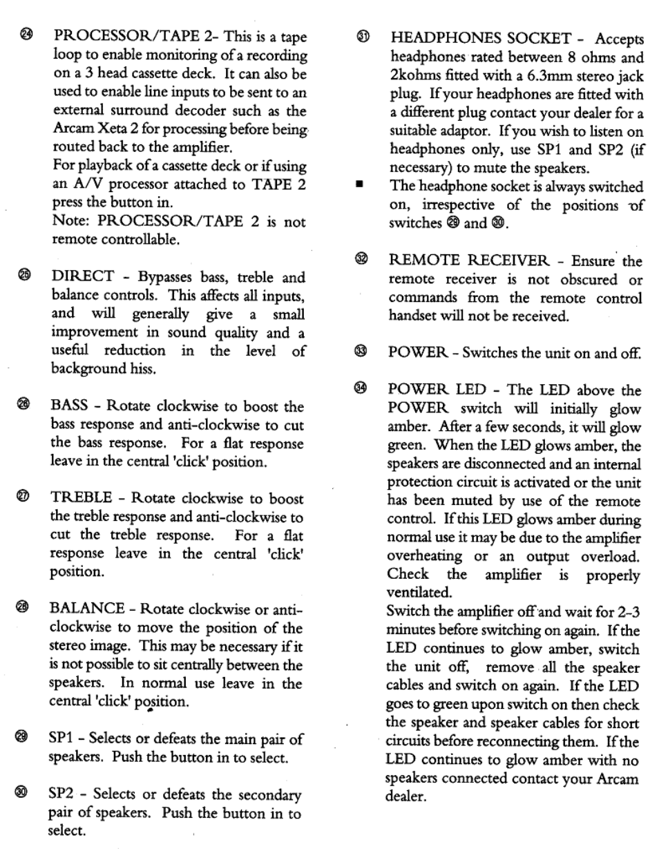Arcam Delta 290P User Manual | Page 5 / 11