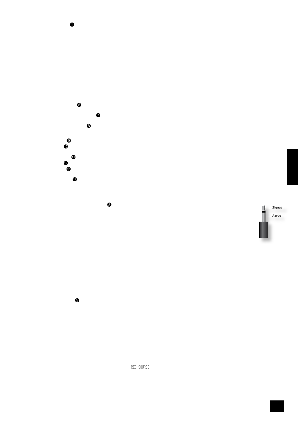 Aansluiting op andere apparatuur | Arcam A70 User Manual | Page 43 / 52