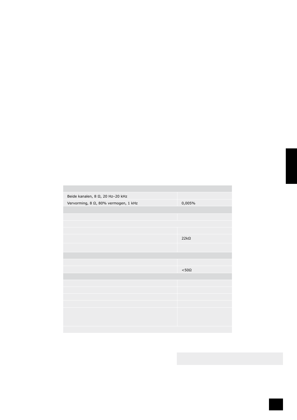 Klantendienst, Technische specificaties, Geluid valt onverwacht uit | Arcam A70 User Manual | Page 49 / 52