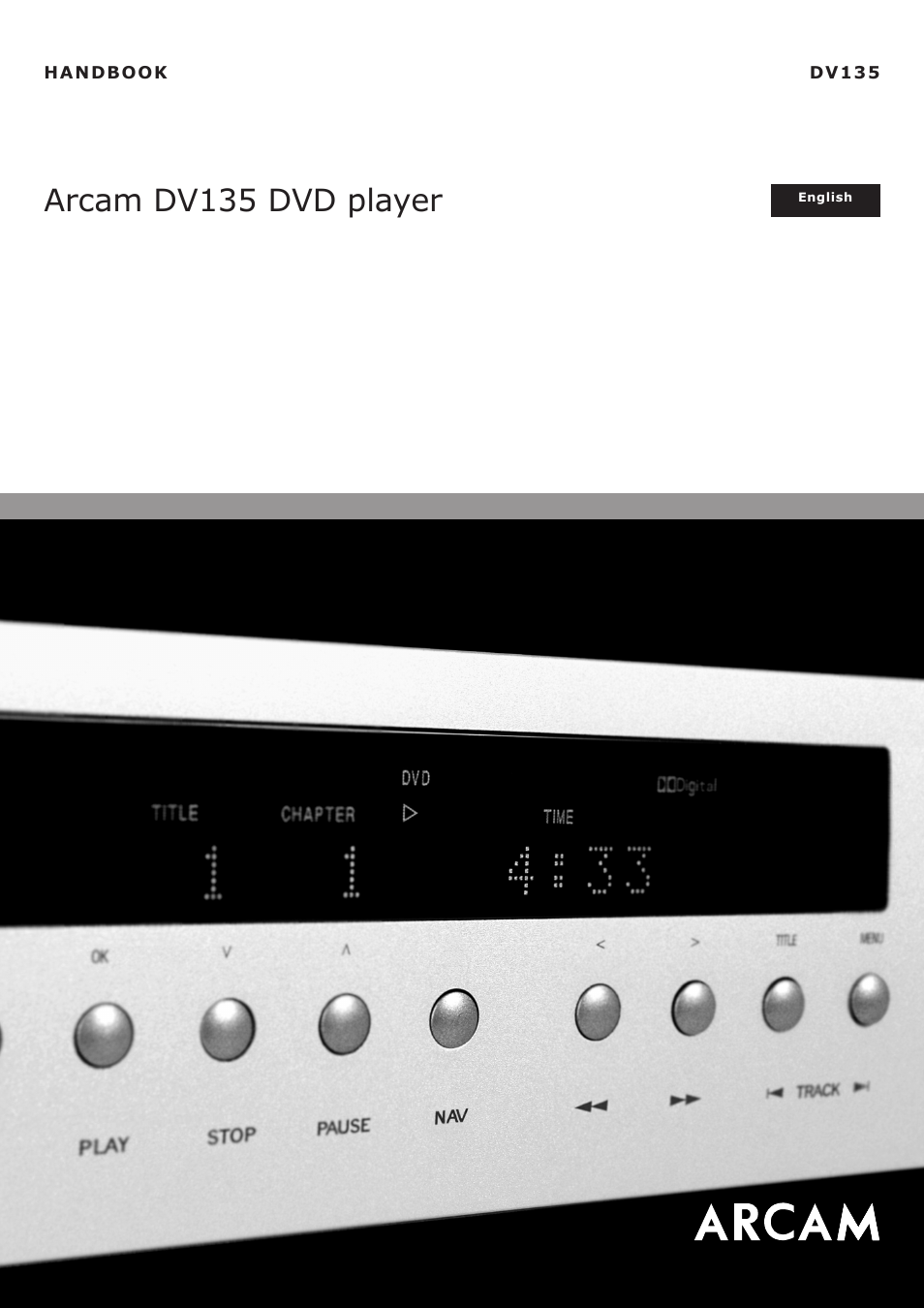 Arcam DV135 User Manual | 24 pages