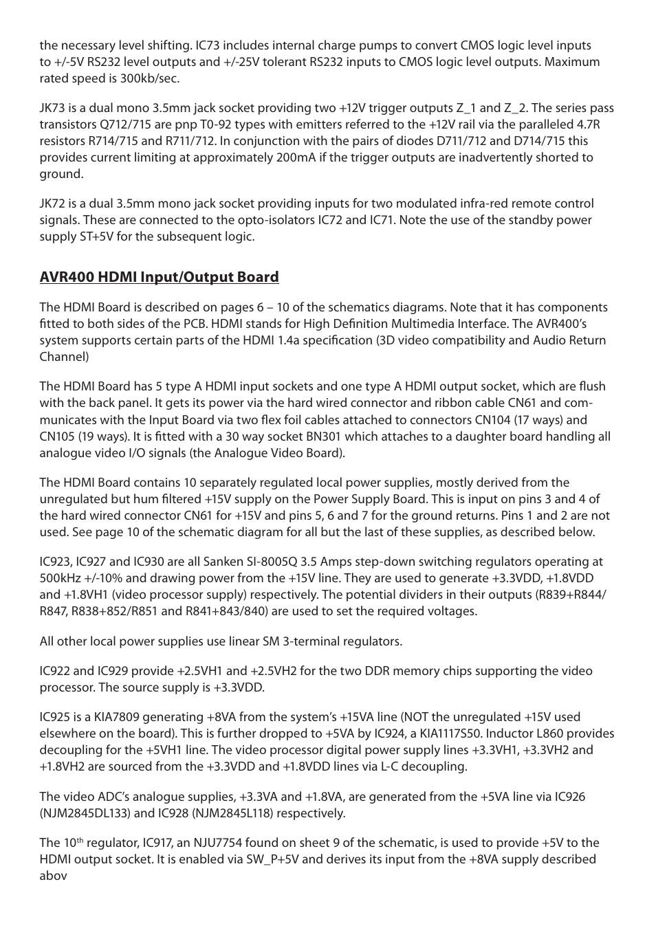 Arcam AVR400 User Manual | Page 16 / 34