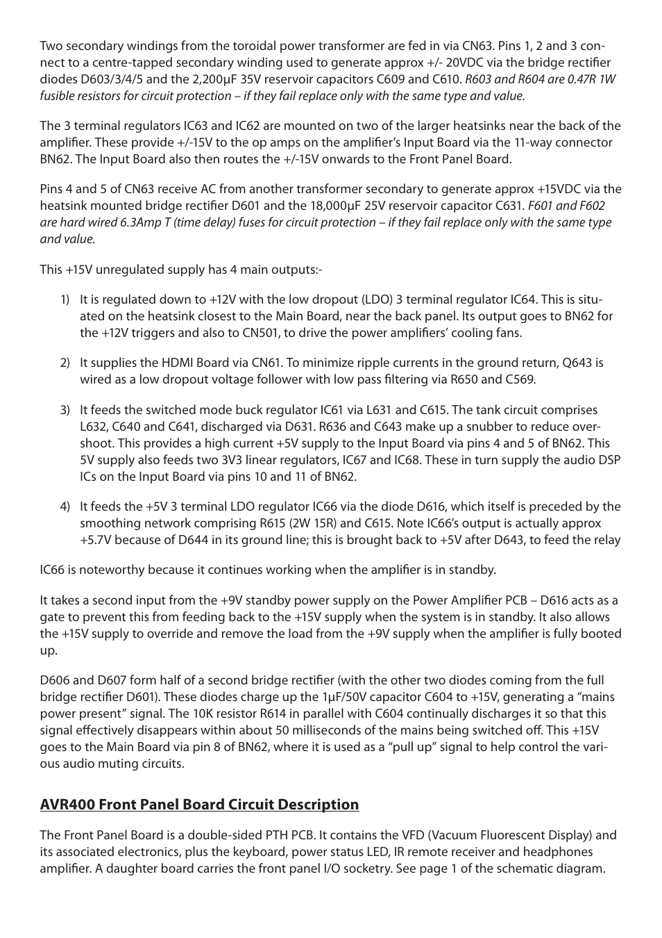Arcam AVR400 User Manual | Page 9 / 34