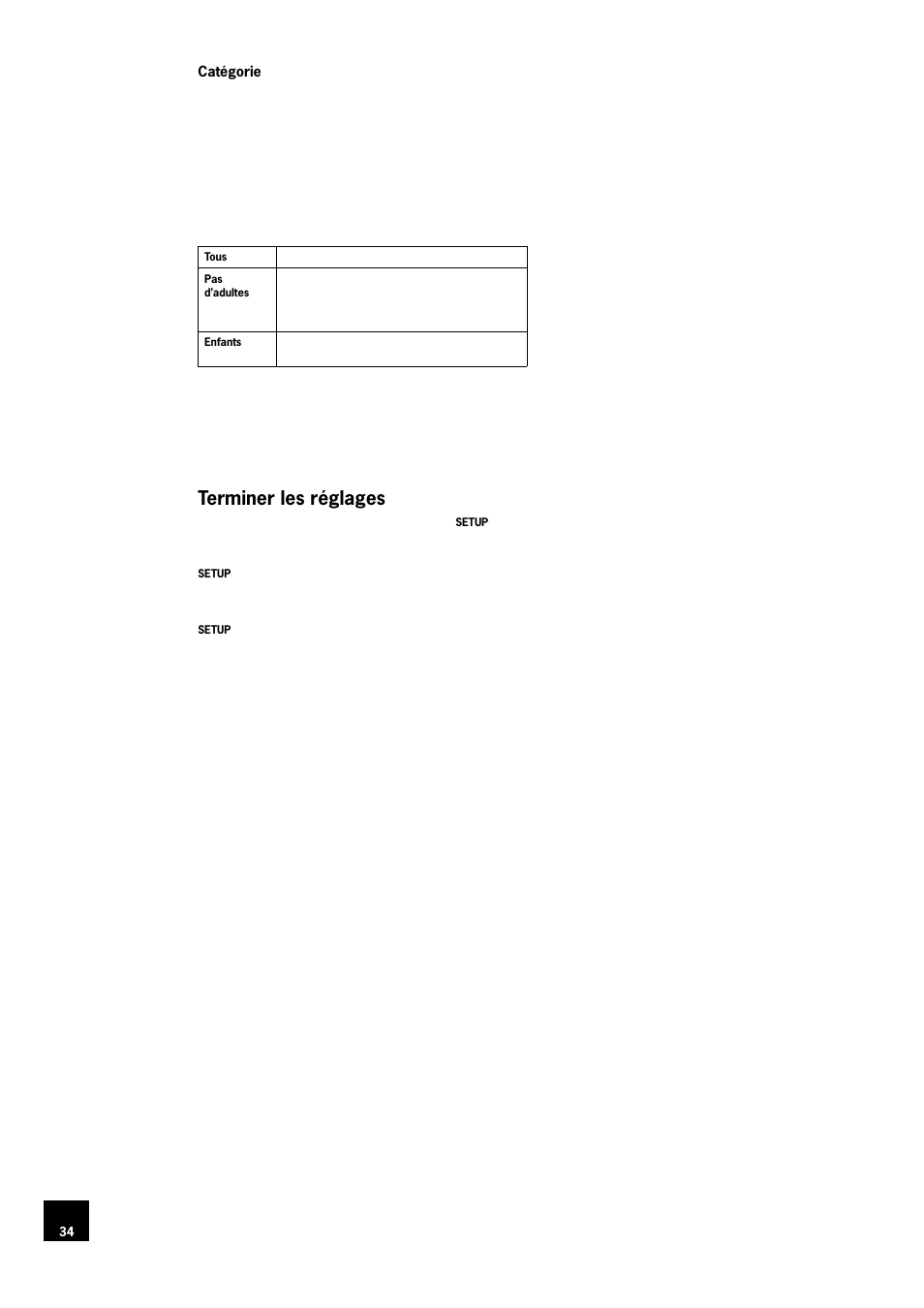 Terminer les réglages | Arcam DV78 User Manual | Page 34 / 100