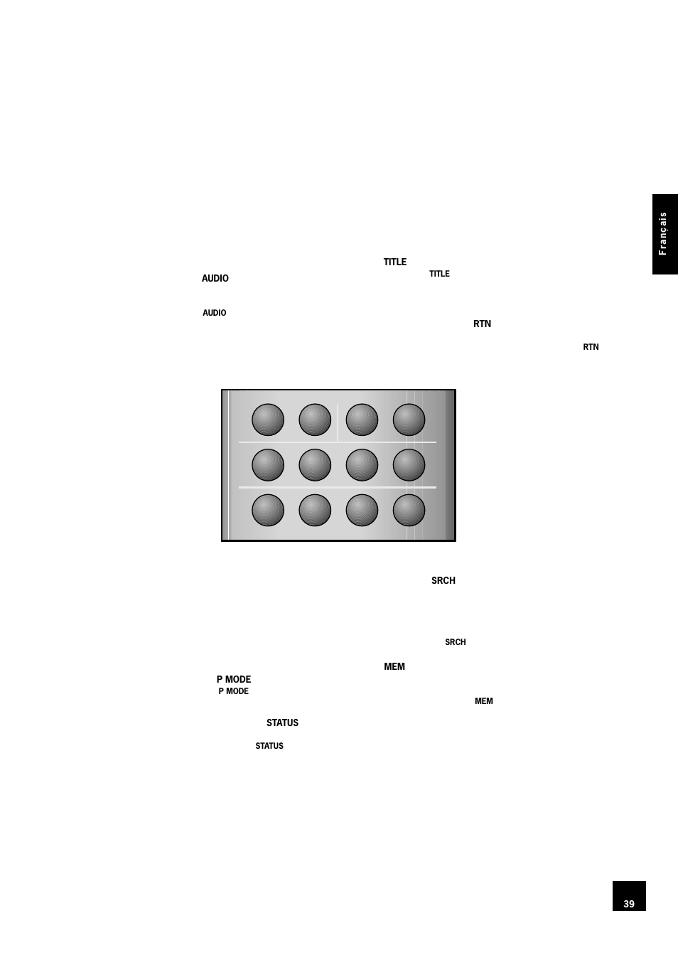 Commandes avancées (cr-415) | Arcam DV78 User Manual | Page 39 / 100