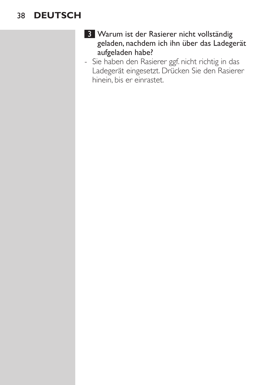 Philips Rasoir électrique User Manual | Page 36 / 140