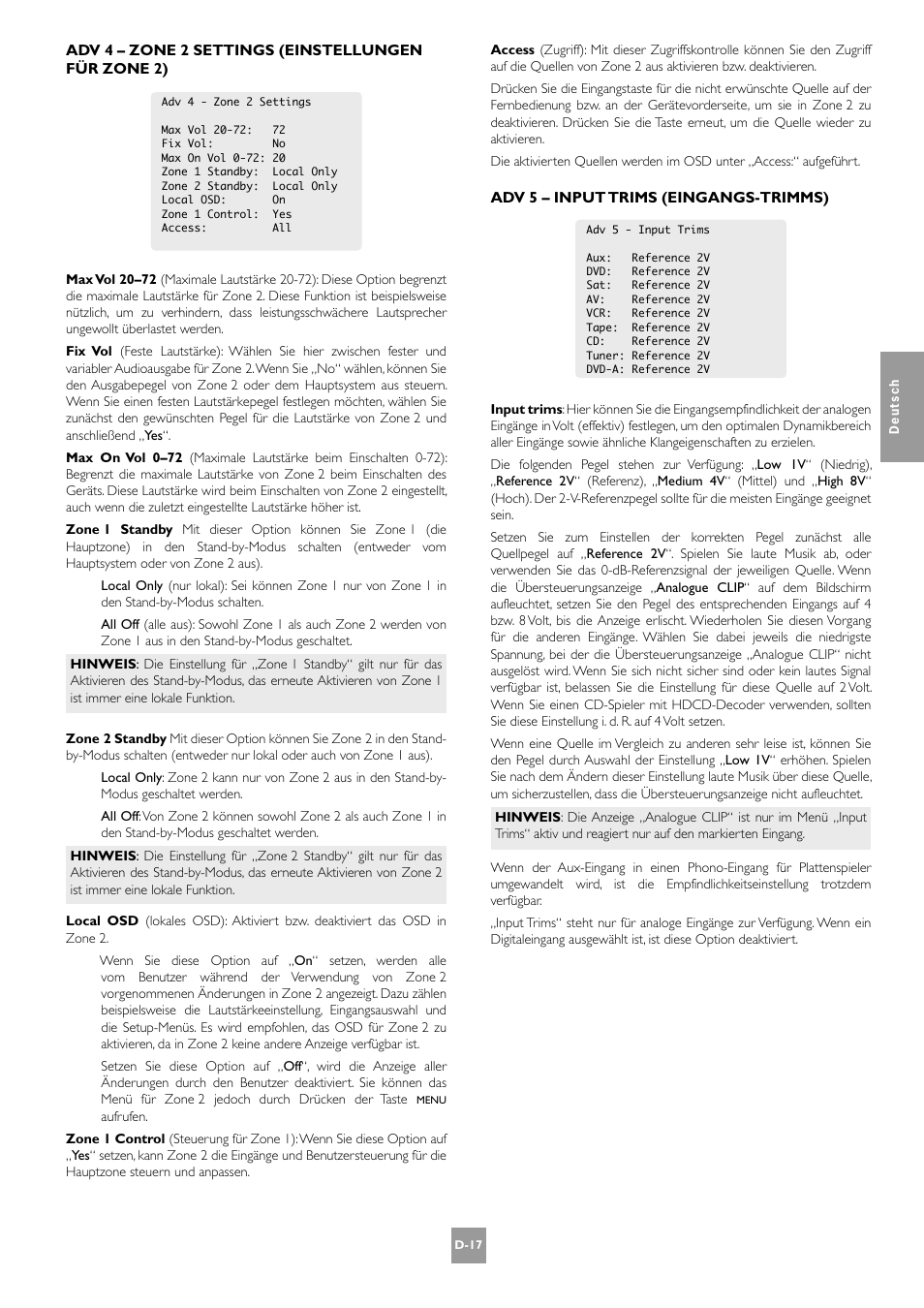 Arcam AV8 User Manual | Page 101 / 176