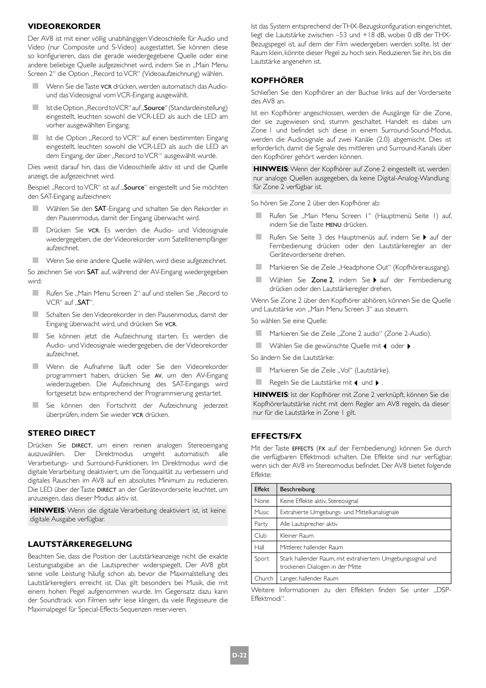 Arcam AV8 User Manual | Page 106 / 176