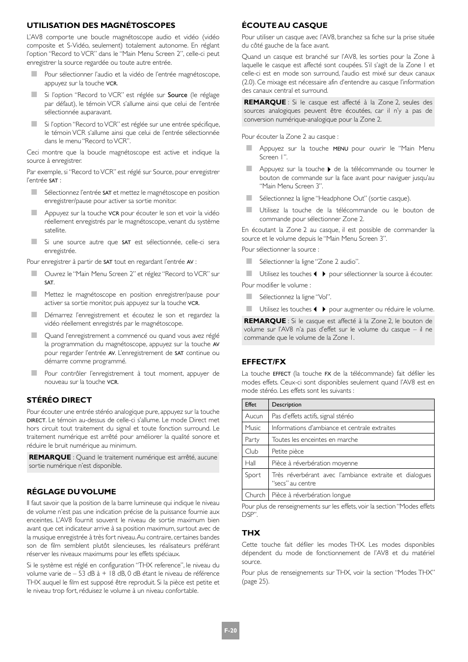 Arcam AV8 User Manual | Page 62 / 176