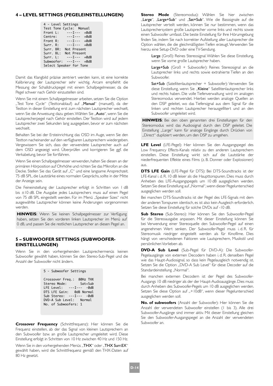 Arcam AV8 User Manual | Page 98 / 176