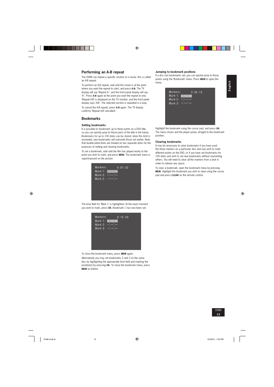 Arcam DVD player DV88 User Manual | Page 13 / 18