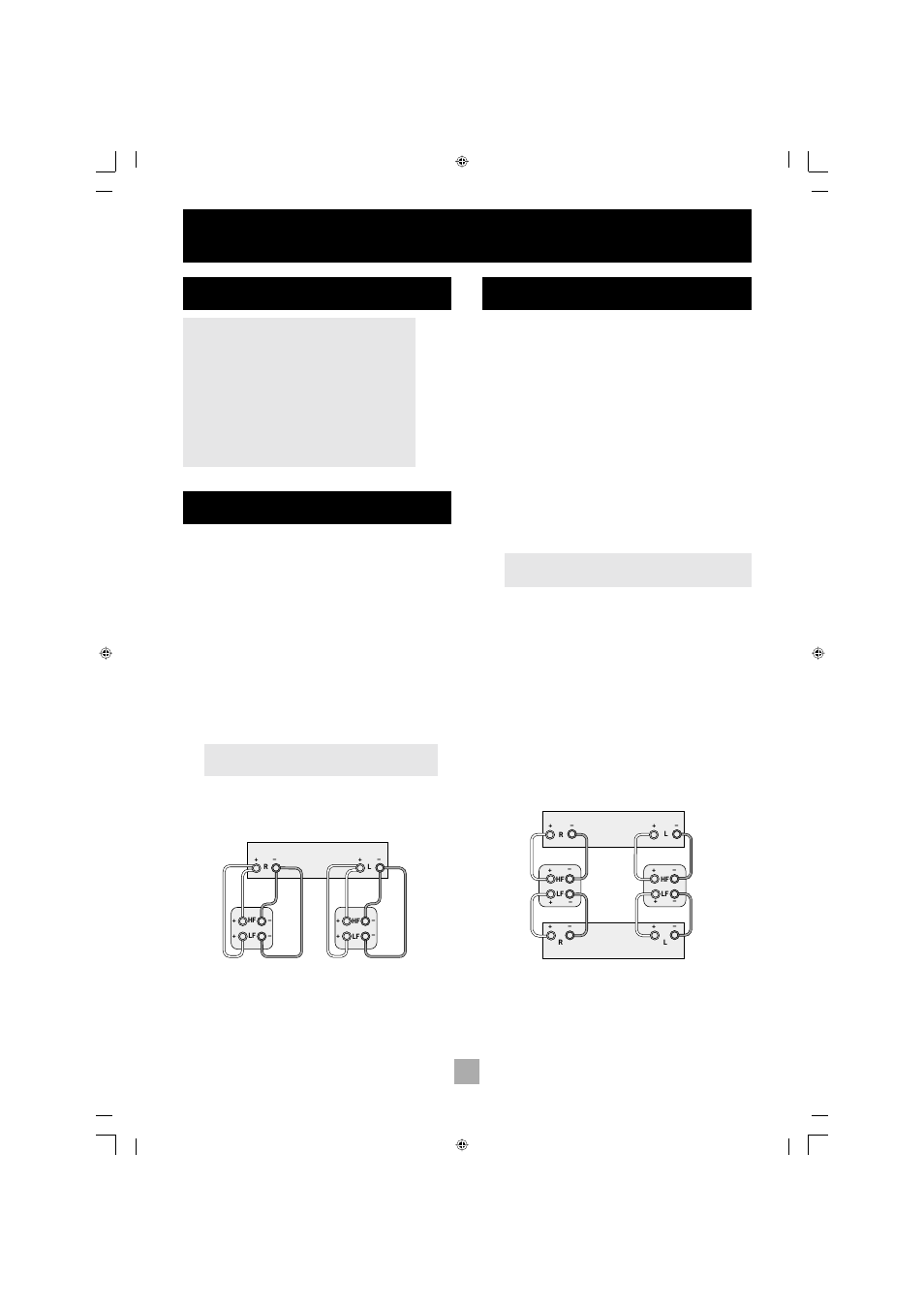 Bi-wiring and bi-amping loudspeakers, Before you start, Bi-wiring your loudspeakers | Bi-amping your system | Arcam Handbook A32 User Manual | Page 13 / 16