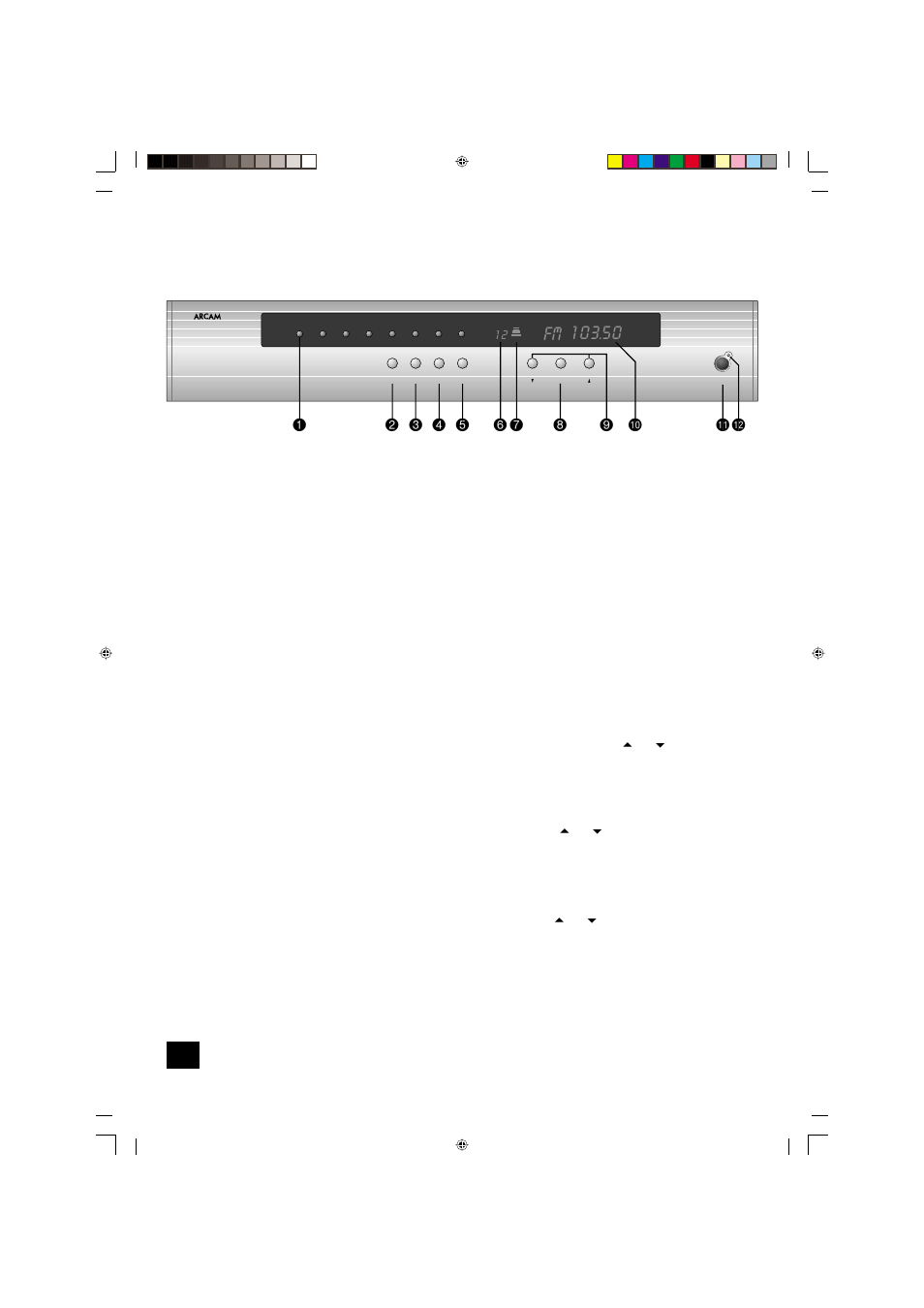Using your tuner | Arcam T61 User Manual | Page 6 / 12