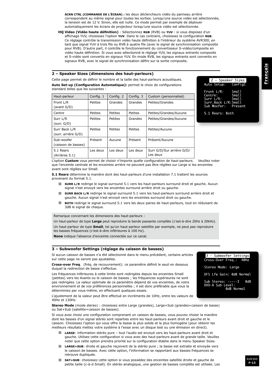 Arcam surround sound receiver AVR300 User Manual | Page 59 / 160