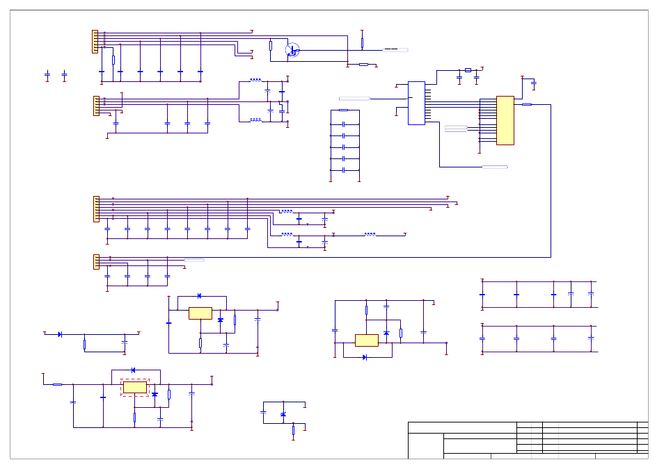 Av8 digital board power supply, L896ct | Arcam Preamp Processor AV8 User Manual | Page 61 / 147